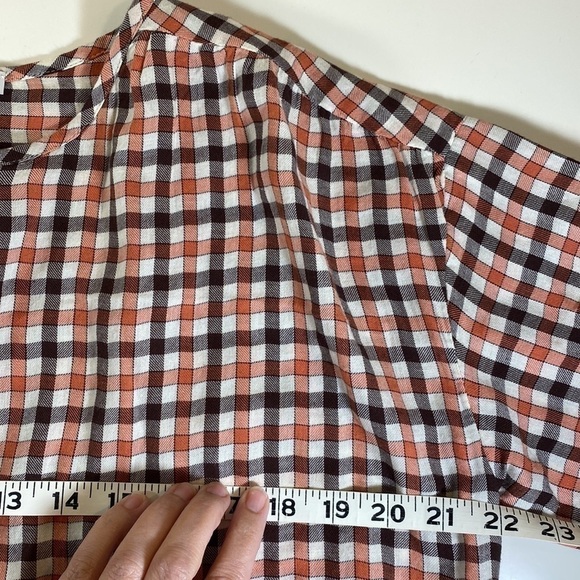 MADEWELL Meadow Shirt in Check Size XXS - Picture 10 of 11